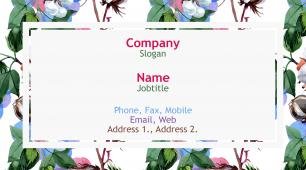 #605779 Business card templates Edit